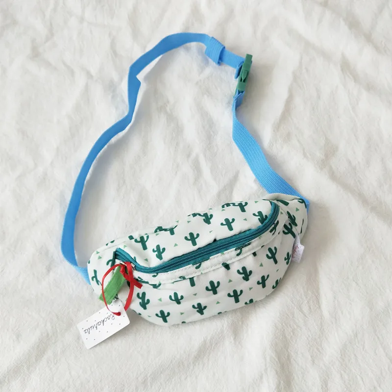 Детские универсальные кактус косые карманы для ребенка дикая нагрудная сумка