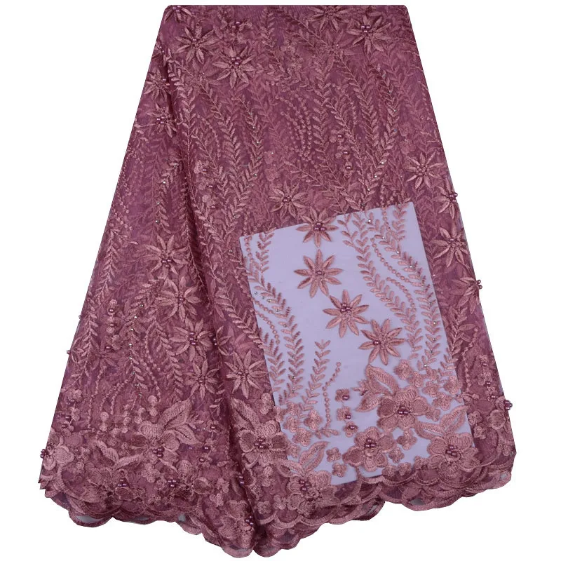 Африканская кружевная ткань 2018 вышитое кружево в нигерийском стиле