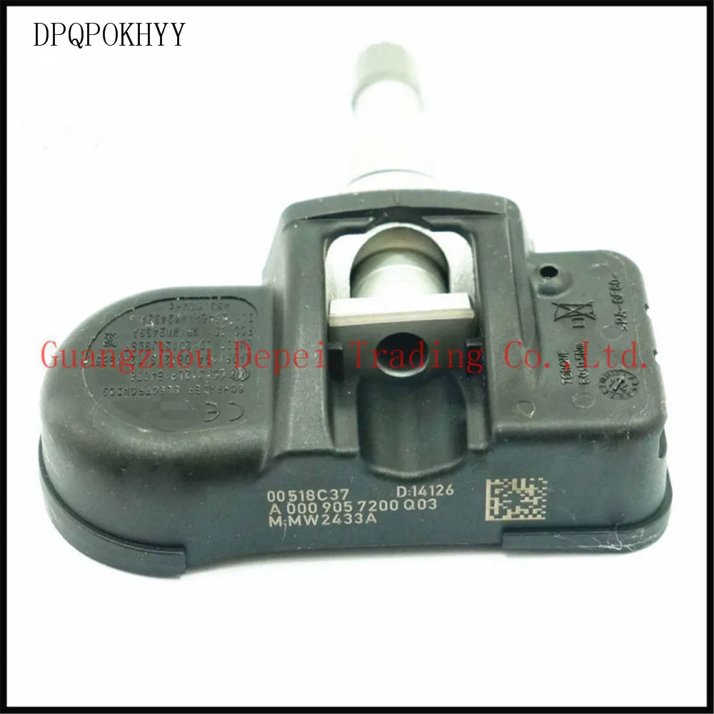 DPQPOKHYY (x1)TPMS датчик контроля давления в шинах для Mercedes C CL CLK CLS E G GL GLK ML A0009057200|sensor