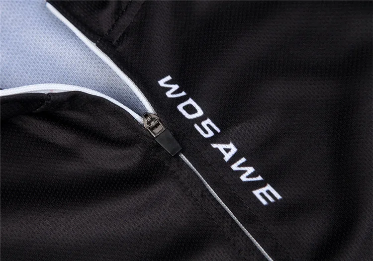 Мужская и женская велосипедная кофта WOSAWE осенняя с длинным рукавом одежда для