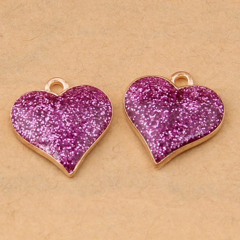 Модные подвески в подарок эмалированные капли из цинкового сплава блестящие