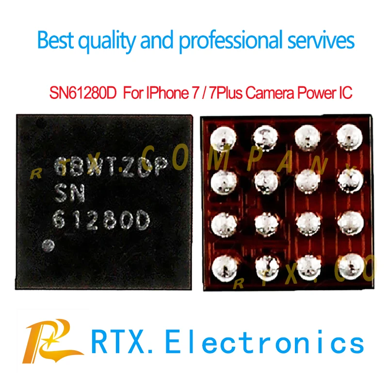 1 100 шт SN61280D IC питания для iPhone 7 и 7Plus 7P U2301 задняя камера блок менеджер чип