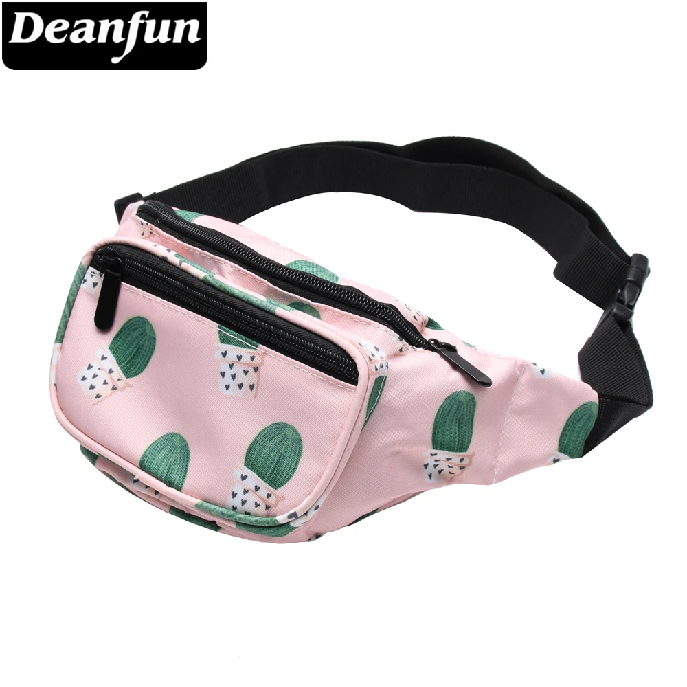 Большая поясная сумка Deanfun для женщин забавные розовые дорожные мешки с 3D принтом