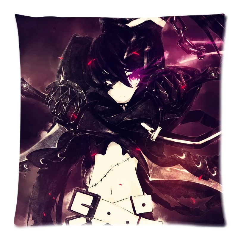 Наволочка для подушки BLACK ROCK SHOOTER наволочка на заказ декоративная Чехол дивана