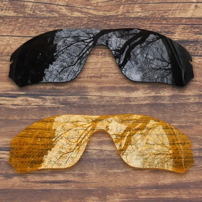 Black and Yellow ToughAsNails поляризованные Сменные линзы для солнцезащитных очков с радаром Оукли-несколько вариантов - Цвет линз: Black and Yellow