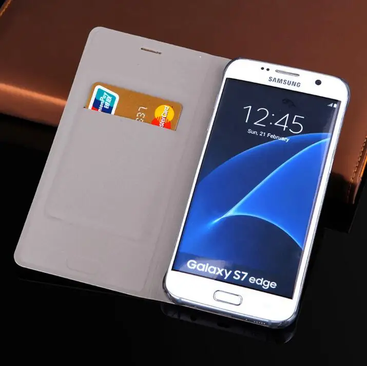 Чехол с откидной крышкой для Samsung S7 edge S10 Plus S10e S9 S8 S6 кожаные чехлы Galaxy Note 8 9 кошелек