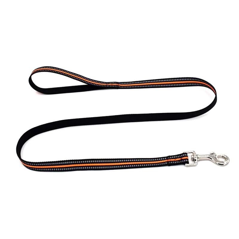 Paercute Dog Leash Traffic Padded Handle Heavy Duty Reflective Handles Lead for Control Safety Training Small Medium Large Dogs - Цвет: Orange
