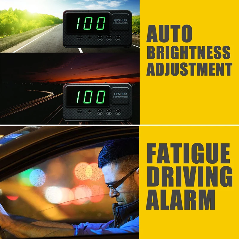 Спидометр ВКЛ./ВЫКЛ. GPS проекционный цифровой дисплей для всех транспортных
