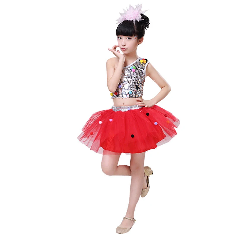 Новинка 2017 года Детские костюмы для джазовых танцев балетное платье платья пачки