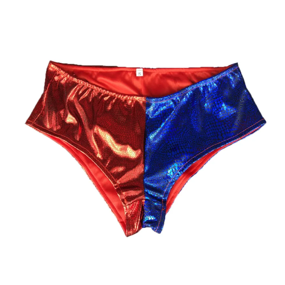 Pant Косплей Костюм отряда самоубийц Харли Квинн футболка Daddy's Lil Monster Футболка Джокер Трусики Blet Косплей костюмы полный комплект - Цвет: Pant