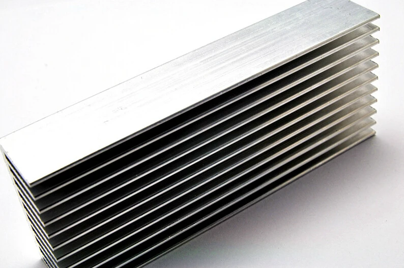 Алюминиевый радиатор теплоотвода 100*40*20 мм алюминиевый электронный усилитель