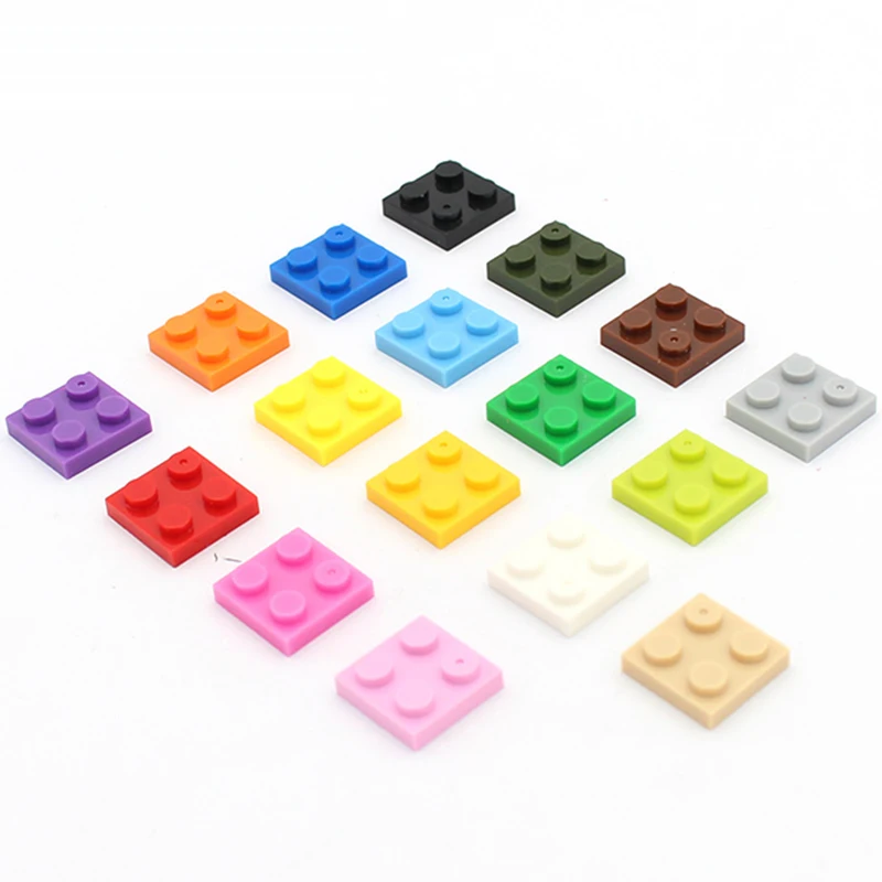 

Children Toys 100Pcs DIY Building Blocks 2x2 Short Figures Bricks Educational Creative Toys Toys for Children Chirstmas Gifts