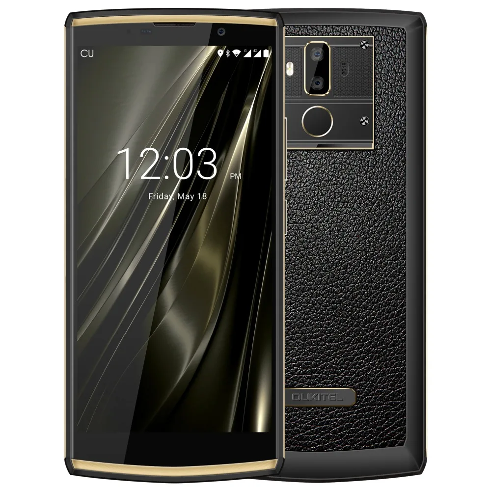 10000 мАч большая батарея Oukitel K7 6,0 дюймов 18:9 Android 8,1 MT6750T Восьмиядерный 4 Гб ОЗУ 64 Гб ПЗУ 13 МП+ 5 МП 4G отпечаток пальца смартфон