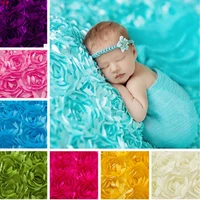 13095cm newborn 3d rose photography blankets background cloth children photography props baby photo studio shooting blankets