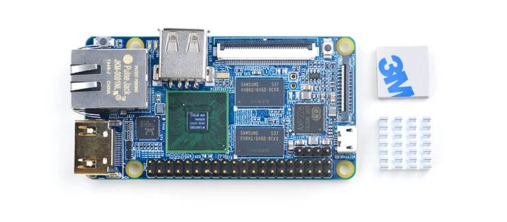 RealQvol NanoPi2/NanoPi2 Fire NanoPi M1/M2-Pure алюминиевый радиатор с 3 м термопастой