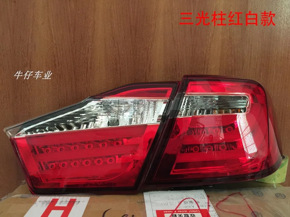 Doxa автомобильный Стайлинг для Toyota Camry V50 задний светильник s 2012- Camry светодиодный задний светильник Aurion задний фонарь DRL+ тормоз+ Парк+ сигнал