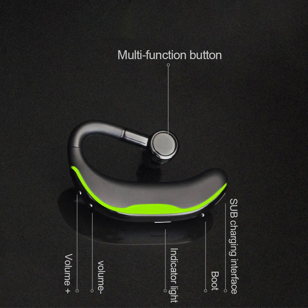 2019 Bluetooth/беспроводные наушники спортивные с подвесными ушками влагозащищенные