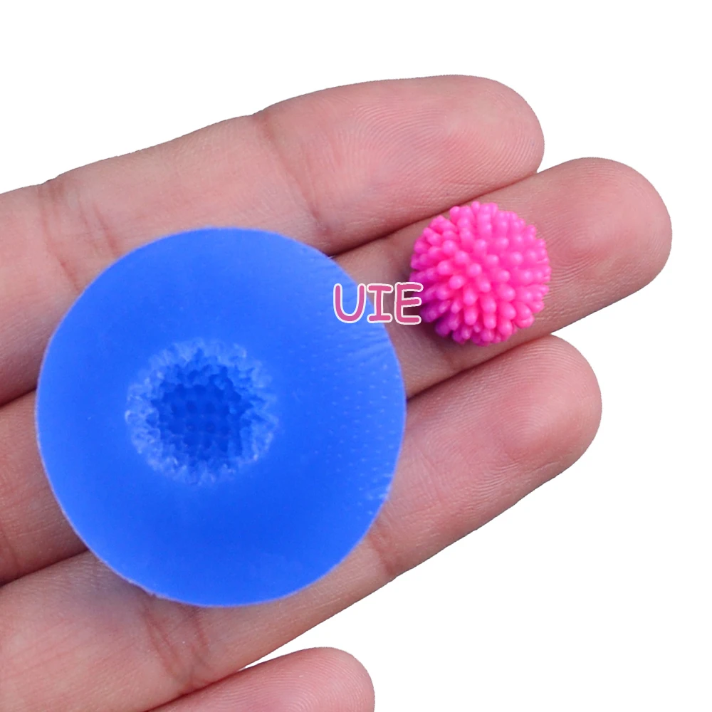 PYL462U 12.5mm Round Cabochon Candy Silicone Mold - for Fondant Cake Decorating Craft Miniature Food Polymer Clay Resin | Дом и сад
