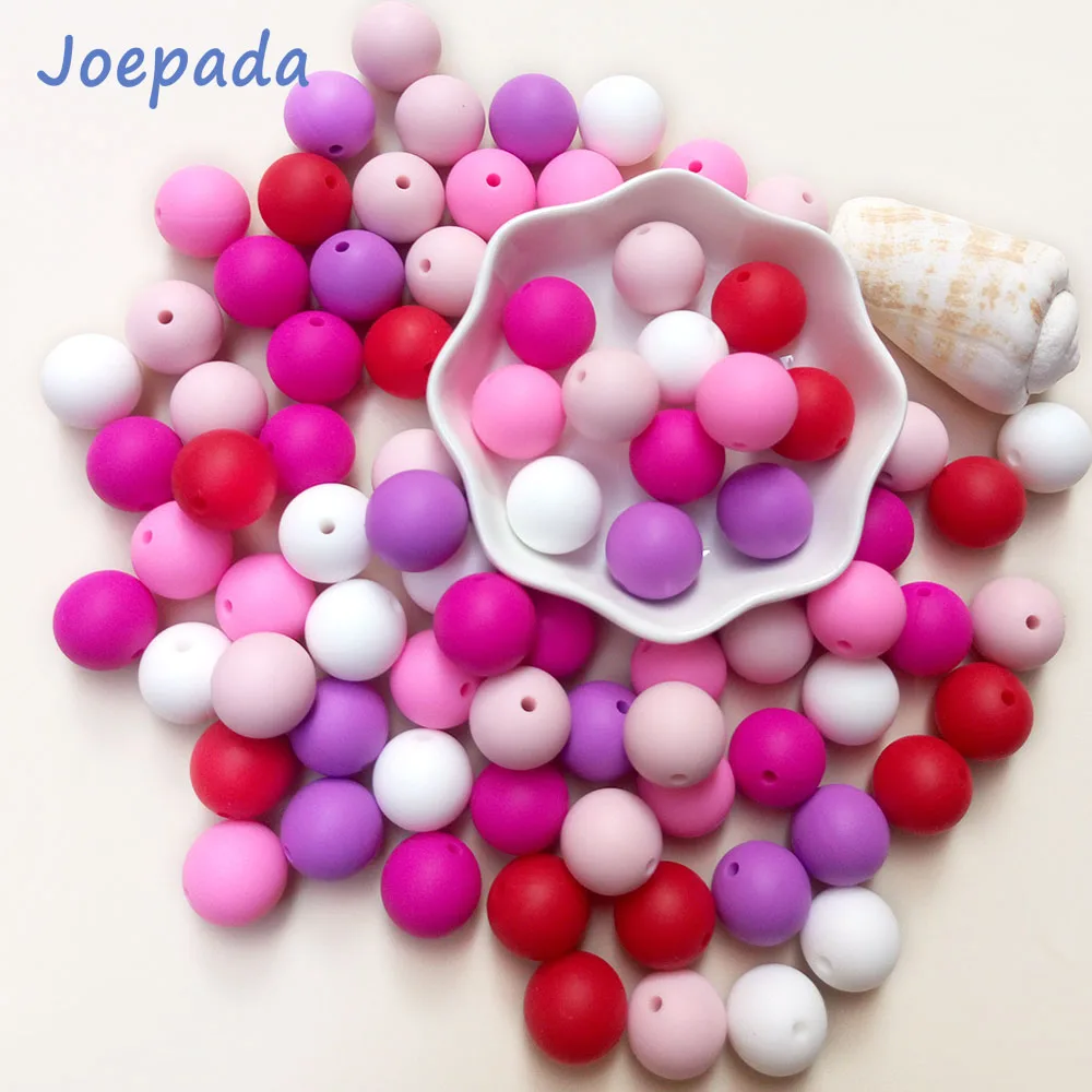 Круглые силиконовые прорезыватели для зубов Joepeada 300 шт./лот 12 мм пищевые грызуны
