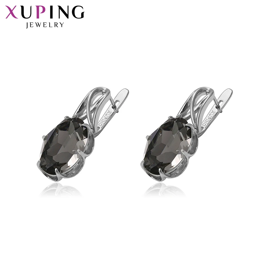 Xuping дешевые серьги темпераментные кристаллы от Swarovski геометрические для | Серьги-подвески -32913954826