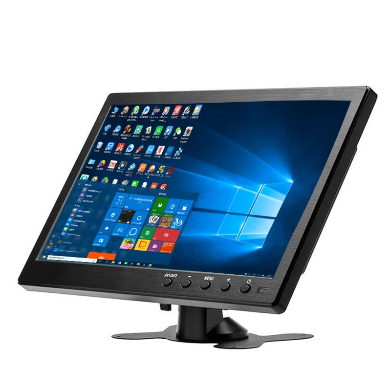 HD сенсорный экран 10," монитор 1920*1200 ЖК-дисплей с BNC/AV/VGA/HDMI/USB/динамик промышленный ёмкостный ЖК-дисплей для raspberry pi