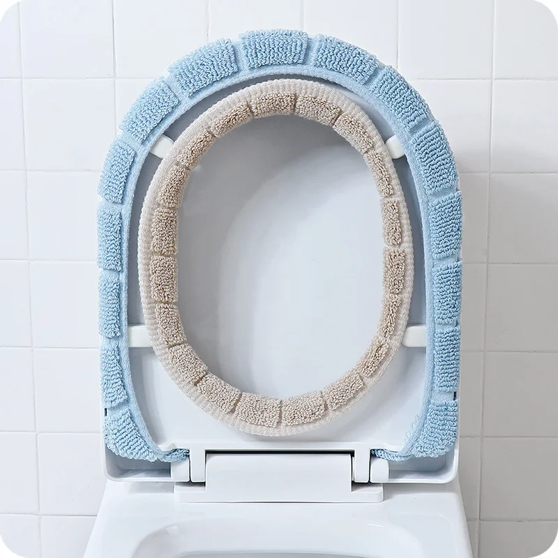 Удобный бархатный коралловый чехол для унитаза в форме о ванной моющийся унитаз стандартная мягкая подушка