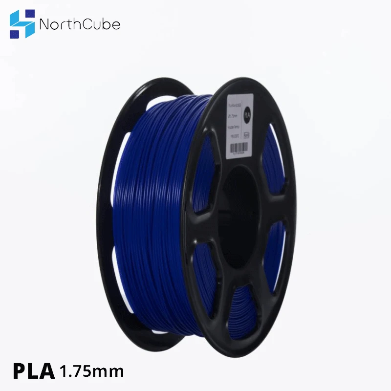 Нить PLA для 3D принтера NORTHCUBE 1 75 мм кг (0 02 фунта) +/ флуоресцентный синий