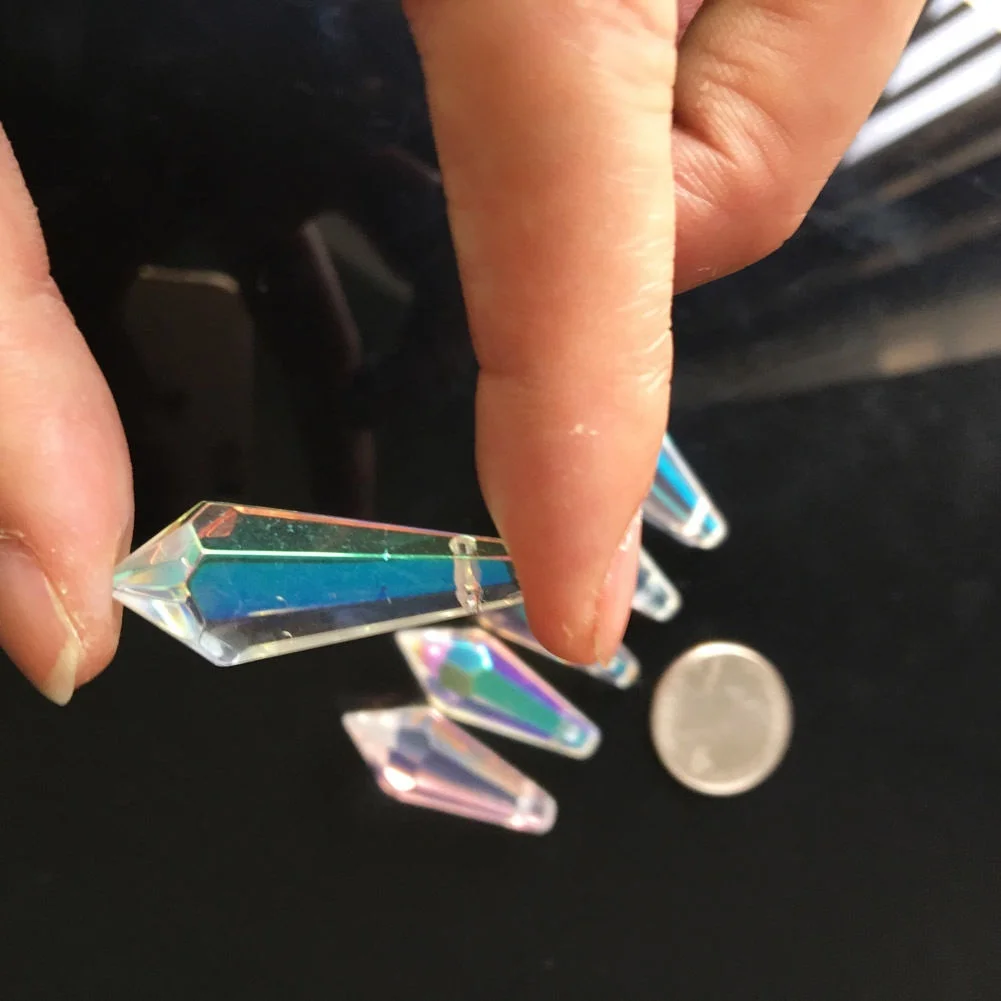5 шт. Аврора Радуга Suncatcher Люстра хрустальная лампа стеклянная призма 1 дюйма