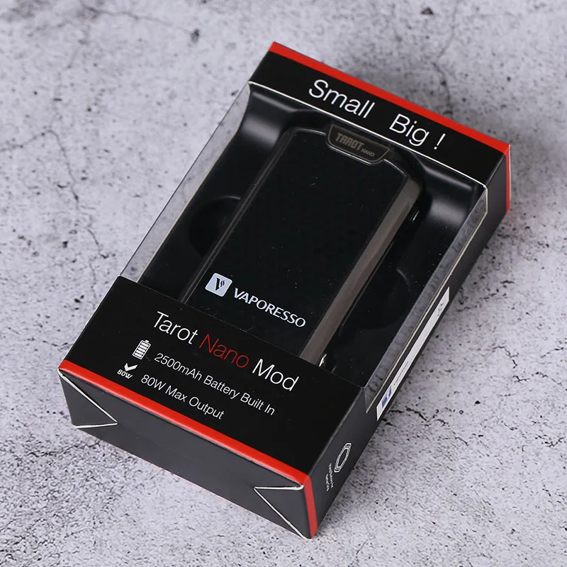 Оригинальный Vaporesso Таро нано мод электронная сигарета vape моды встроенный