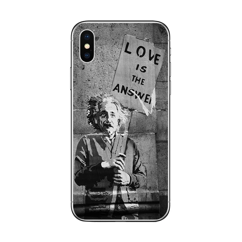 Чехол для телефона ciciber уличное искусство Бэнкси Граффити Панда для iPhone 11 Pro Max X XR XS MAX 7 8 6 6s Plus 5 5S SE мягкий чехол из ТПУ