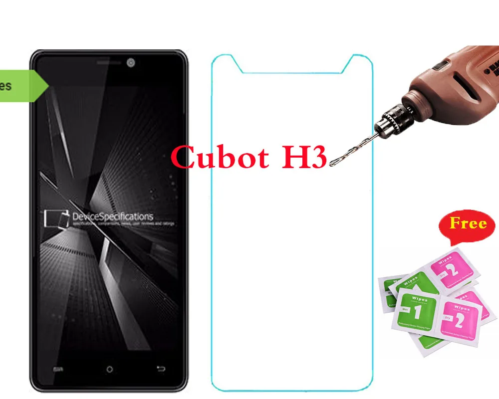 Закаленное Стекло для Cubot H 3 Взрывозащищенная защитная пленка на переднюю панель