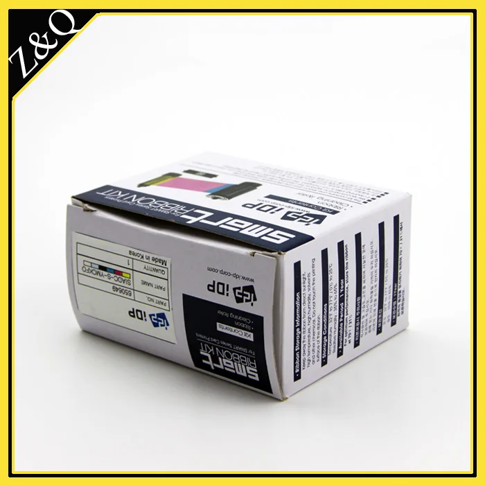 IDP 659000 SIADC-S-YMCKFO цветная УФ-лента для использования с принтером smart id pvc card |