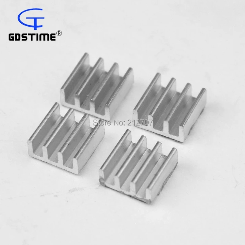 300 шт. Gdstime алюминиевый радиатор 11x11x5 мм IC LED Охлаждающий GDs001|heat sink|aluminum heatsinkled cooling |