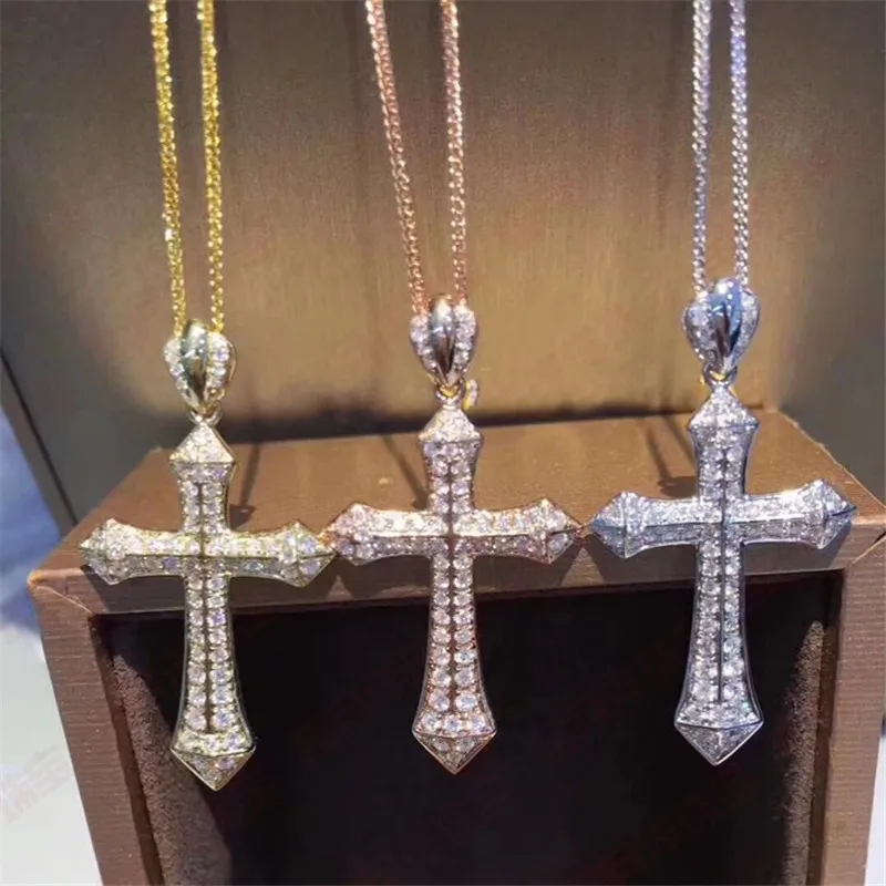 Женское и мужское ожерелье из серебра 925 пробы с фианитом | Украшения аксессуары