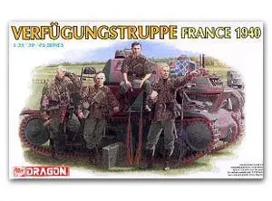 Масштаб 1/35 модель Dragon 6309 немецкий военный блок SS Франция 1940 | Игрушки и хобби