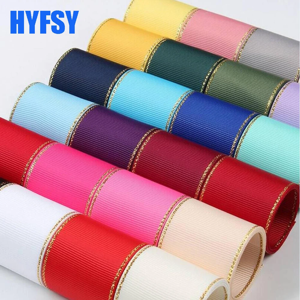 Hyfsy 10079 10 мм/16 мм/25 мм/38 мм/10 ярдов подарочная упаковка сделай сам двухсторонние