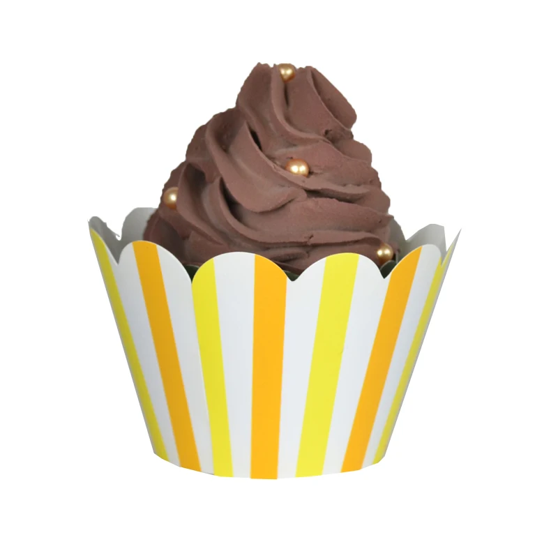 

50pcs /lot hot sale cheap cupcake laser cut and print paper wrappers