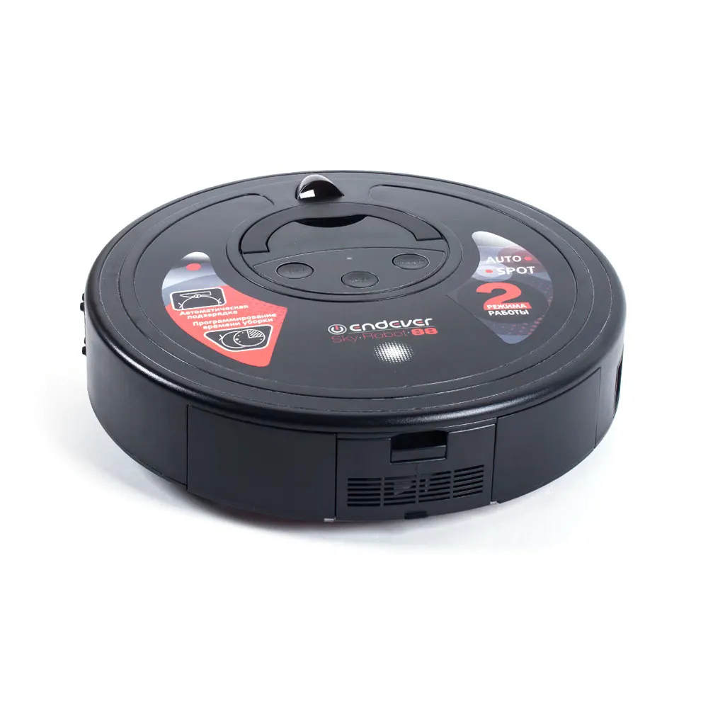 Робот пылесос Endever SkyRobot 88 (79120) (Емкость аккумулятора 2200 Ач тип Ni Cd время