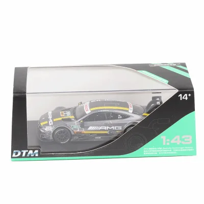 3 have box RMZ City benz автомобиль 1:43 Масштаб литья под давлением игрушка модель DTM c-класс AMG Супер Спорт гоночный автомобиль образовательная коллекция подарок для детей - Цвет: 3 have box