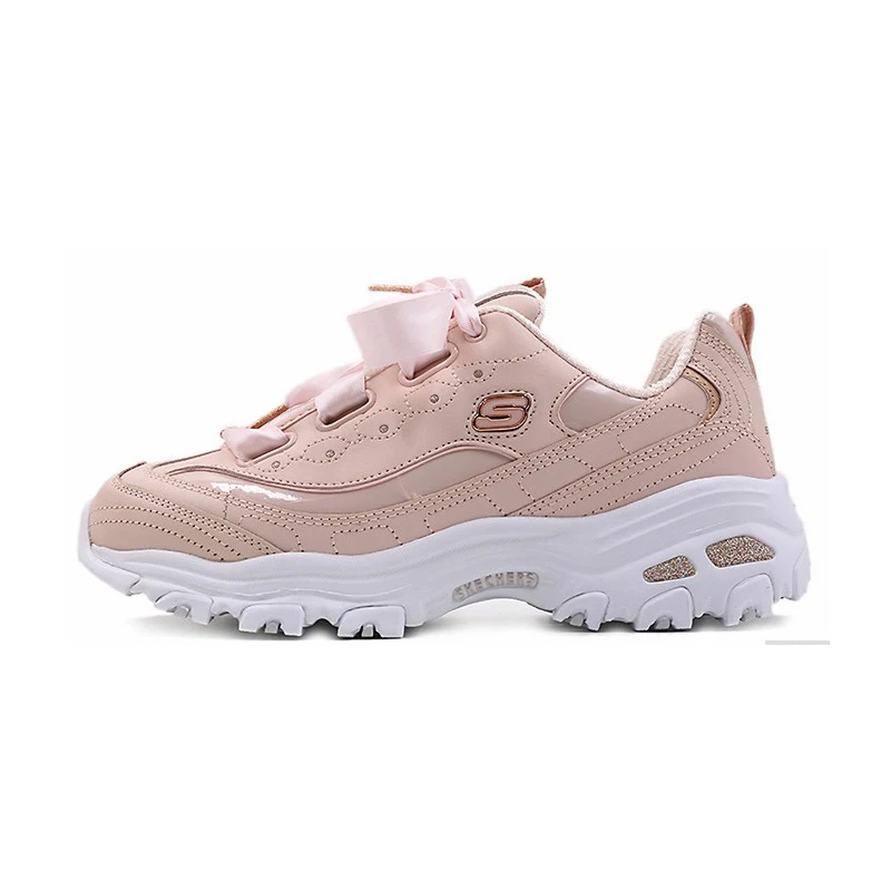 Skechers D'lites/Женская обувь; модная обувь на платформе; цвет розовый; обувь низкого покроя; женские кроссовки; chaussure femme; обувь на не сужающемся книзу массивном каблуке; 11976-LTPK - Цвет: 11976-LTPK