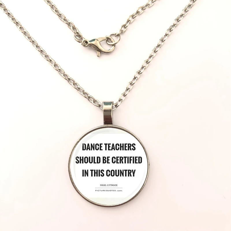 GDRGYB 2019 EJ Glaze For Girls Best Gift Jewelry Fashion Statement Pendant necklace Glass Dance Teacher | Украшения и аксессуары