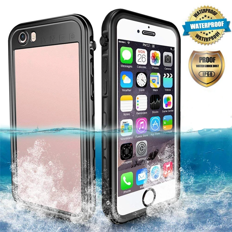 Водонепроницаемый чехол для iPhone 8 7 6s Plus | Мобильные телефоны и аксессуары