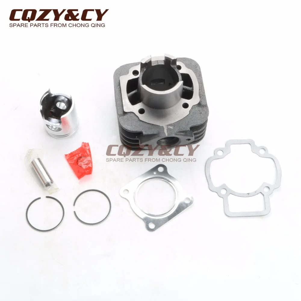 Цилиндр 50cc набор цилиндров поршневой и бумажная прокладка для Piaggio NRG 50 Power DT Sfera NSL