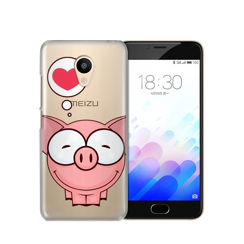 cartoon For Meizu M3S M3 Note M5 M5S M5C M6 U10 U20 Pro 6 16th Phone Case cover Cute shell capa animal cute Soft TPU Silicone |