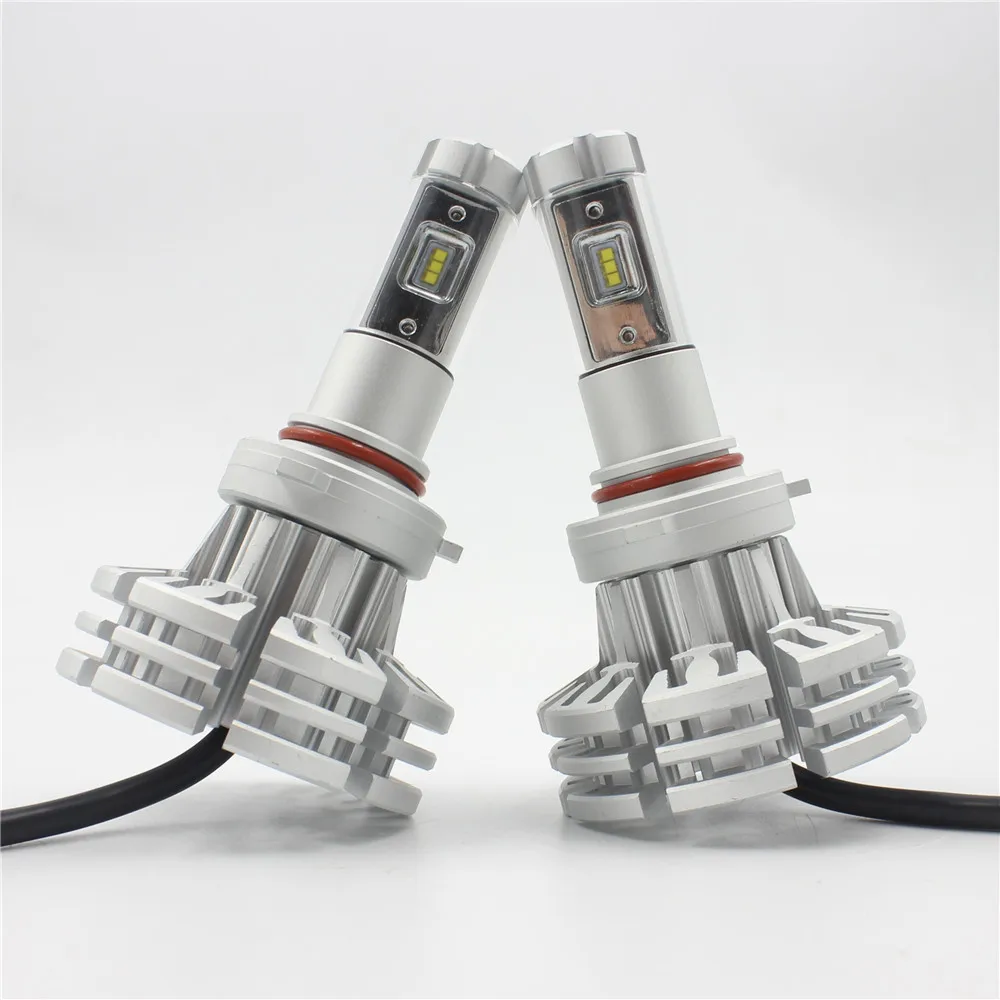Супер яркий Автомобильный светодиодный головной светильник 9005 9006 HB3 HB4 H10 40 Вт 7200LM