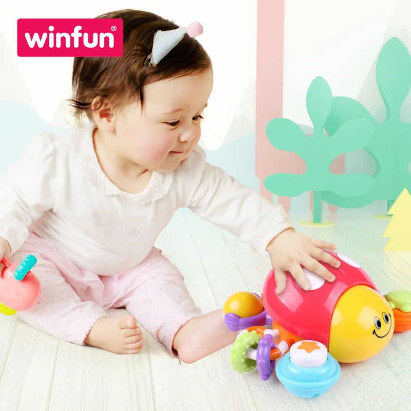 Winfun дети ползают упражнения раннее образование развивающие игрушки активный