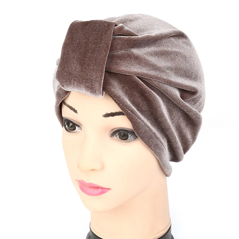 2017 Для женщин Головные уборы бархат головы Обёрточная бумага Earwarmers резинка для