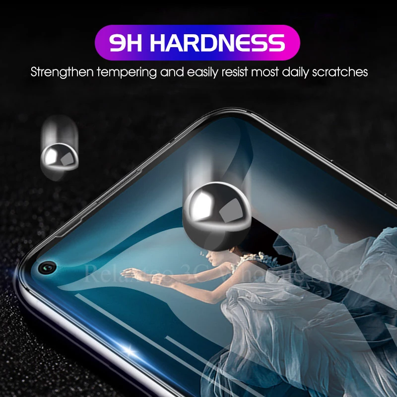 2 в 1 Защитное стекло для камеры honor 20 Защитная пленка экрана huawei YAL L21 защитная из