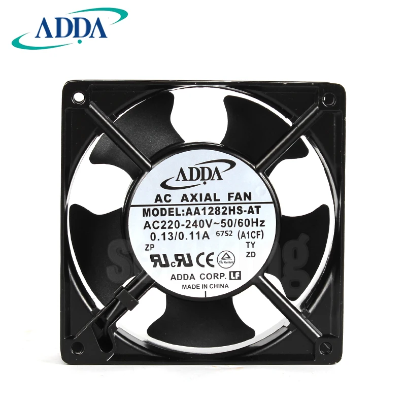 Новый ADDA AA1282HS-AT 12038 220V 0,13/0.11A Вентилятор охлаждения