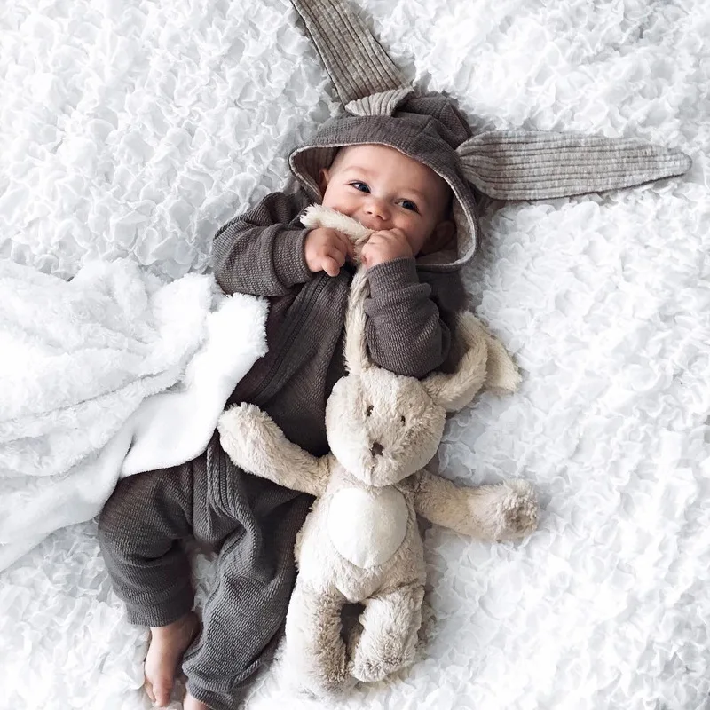 Детский хлопковый комбинезон с длинным рукавом на осень/зиму|winter newborn|rompers
